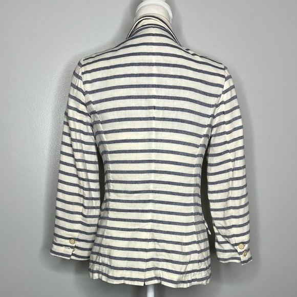 Anthropologie Isabel Sinclair Striped Blazer - Picture 3 of 10